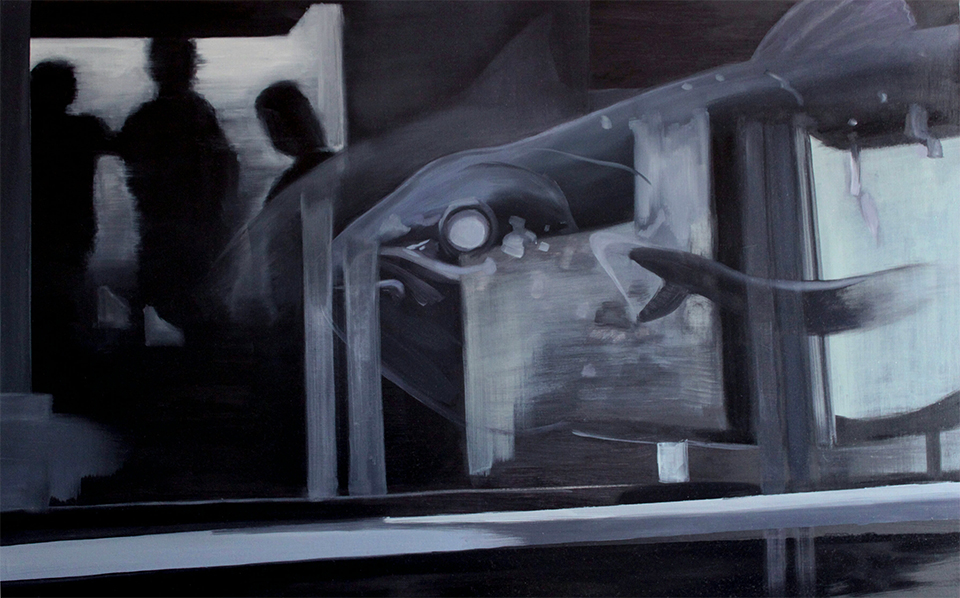 Parallels, Oil on canvas, 135x85 cm, 2013